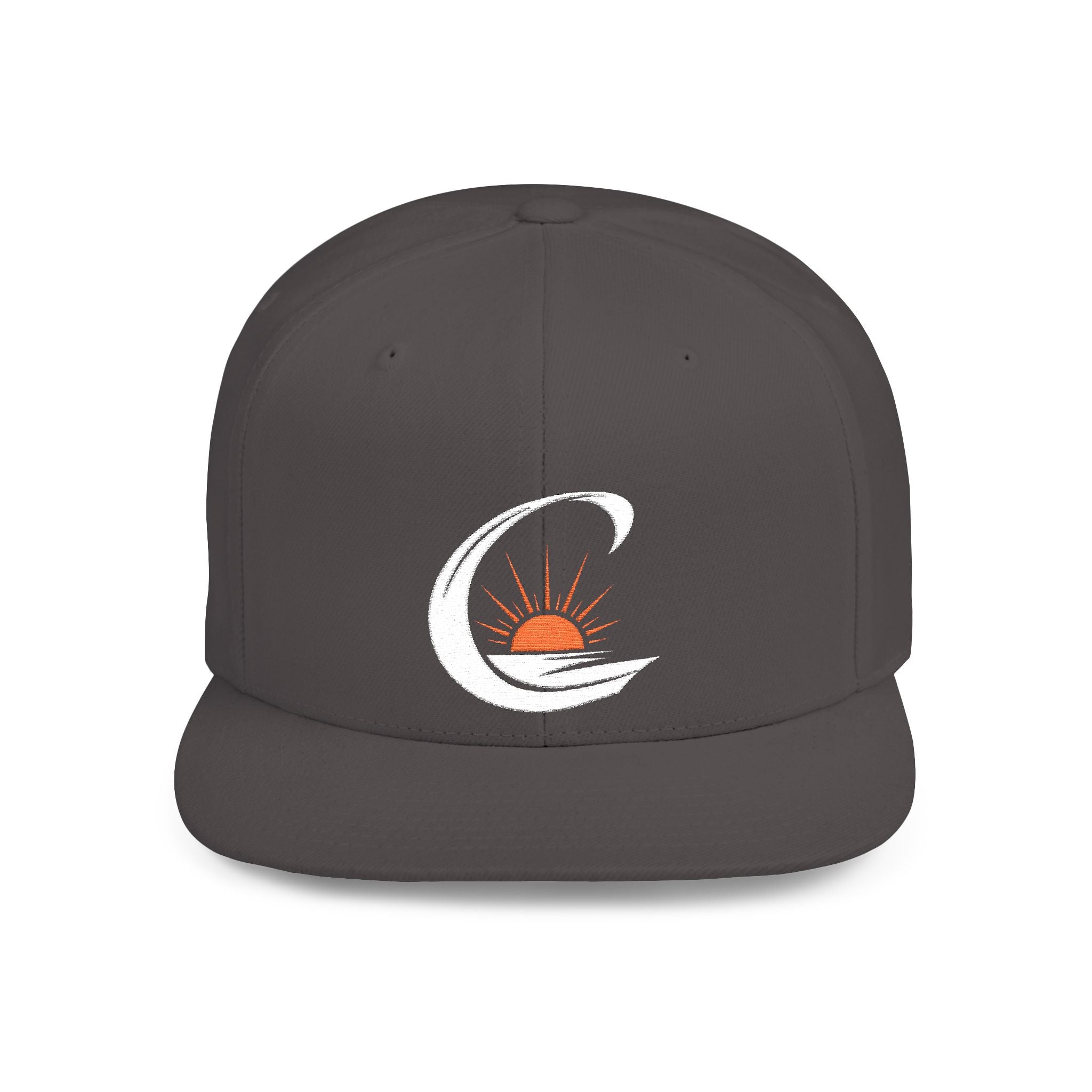 Sunrise Wave Snapback | Embroidered Curiosity Emblem Cap
