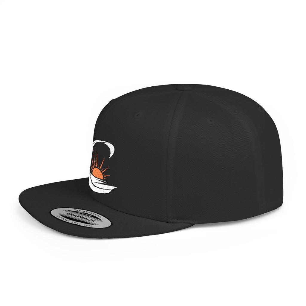 Sunrise Wave Snapback | Embroidered Curiosity Emblem Cap
