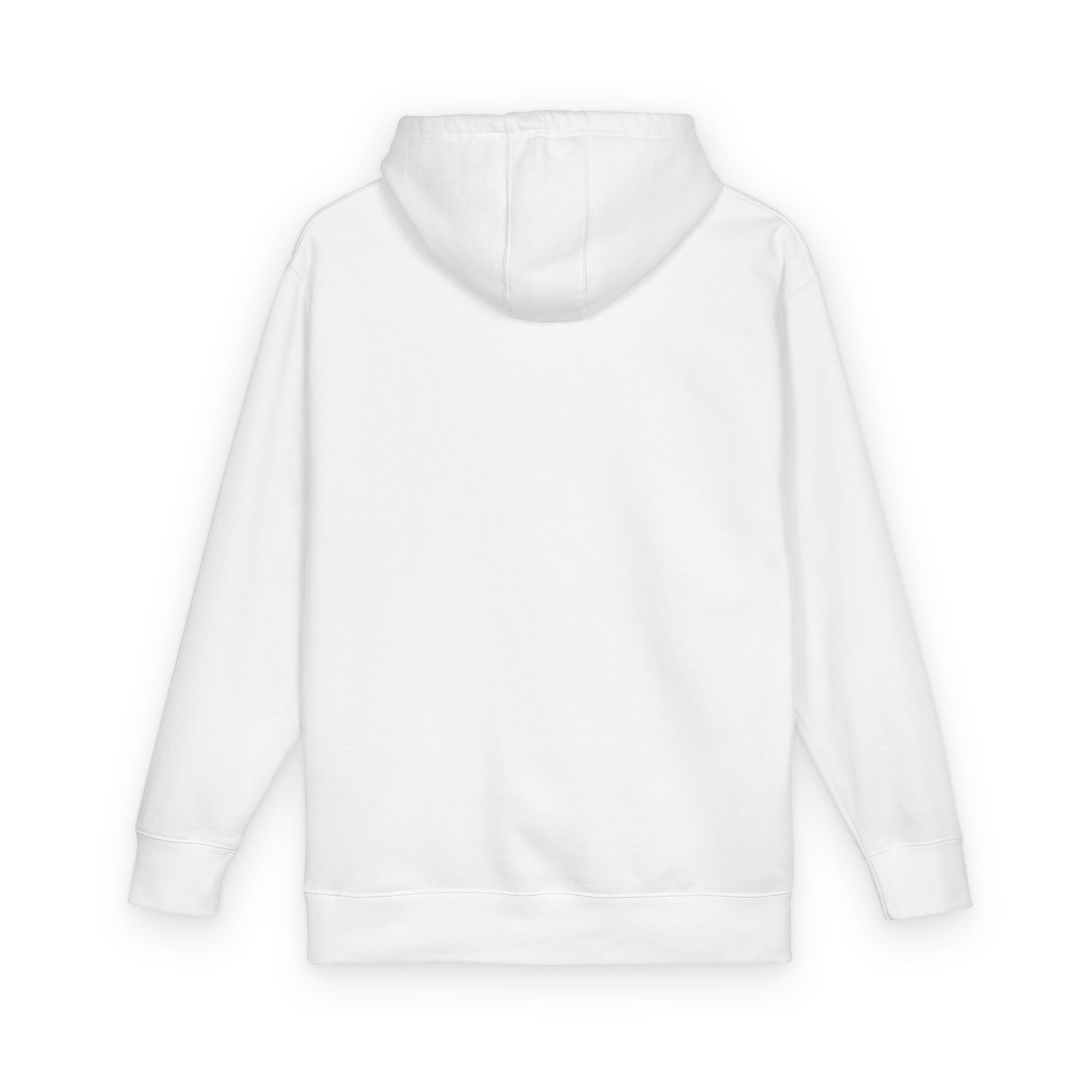 Curiosity Black Emblem Hoodie | Small Chest Graphic, Cream Pullover