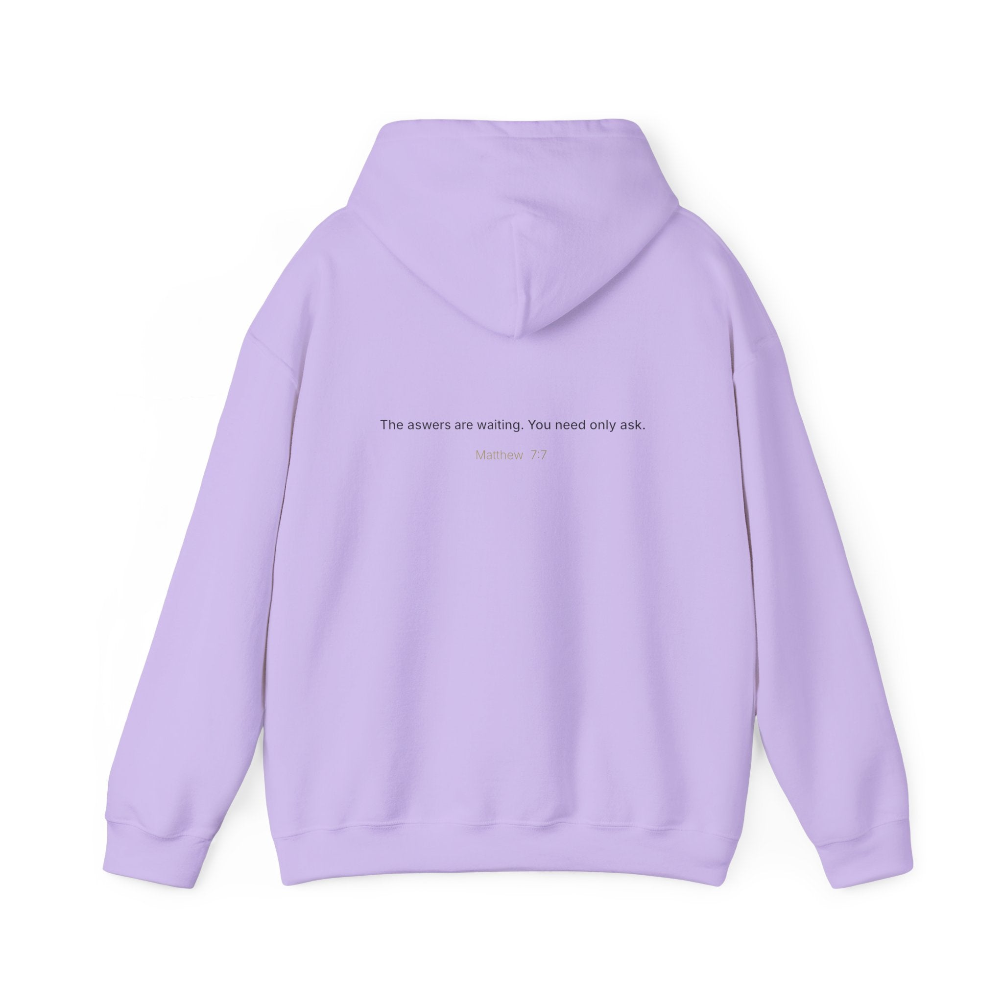 Curiosity logo hoodie | Hooded Sweatshirt, "The answers are waiting."