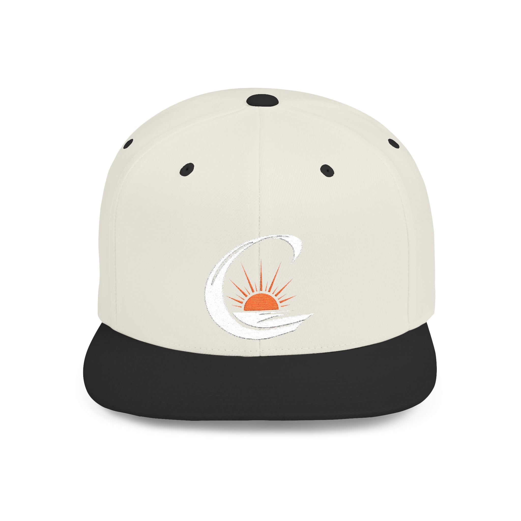 Sunrise Wave Snapback | Embroidered Curiosity Emblem Cap