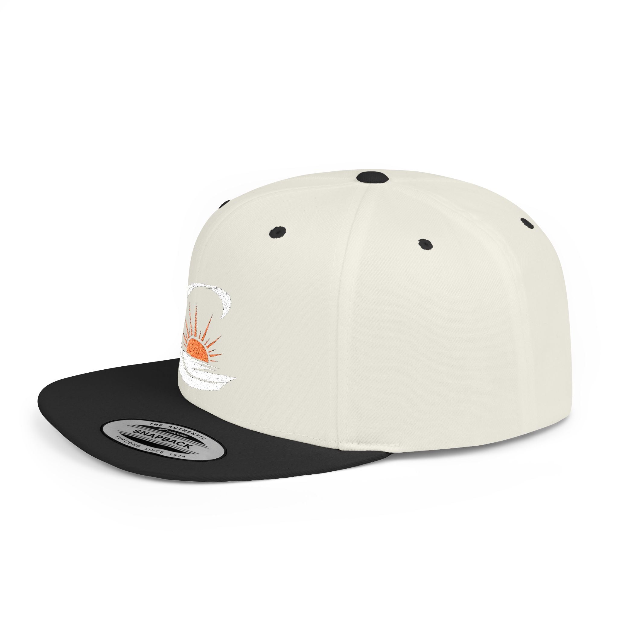 Sunrise Wave Snapback | Embroidered Curiosity Emblem Cap