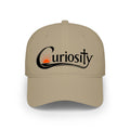 Curiosity Logo Baseball Cap | embroidered script logo cap