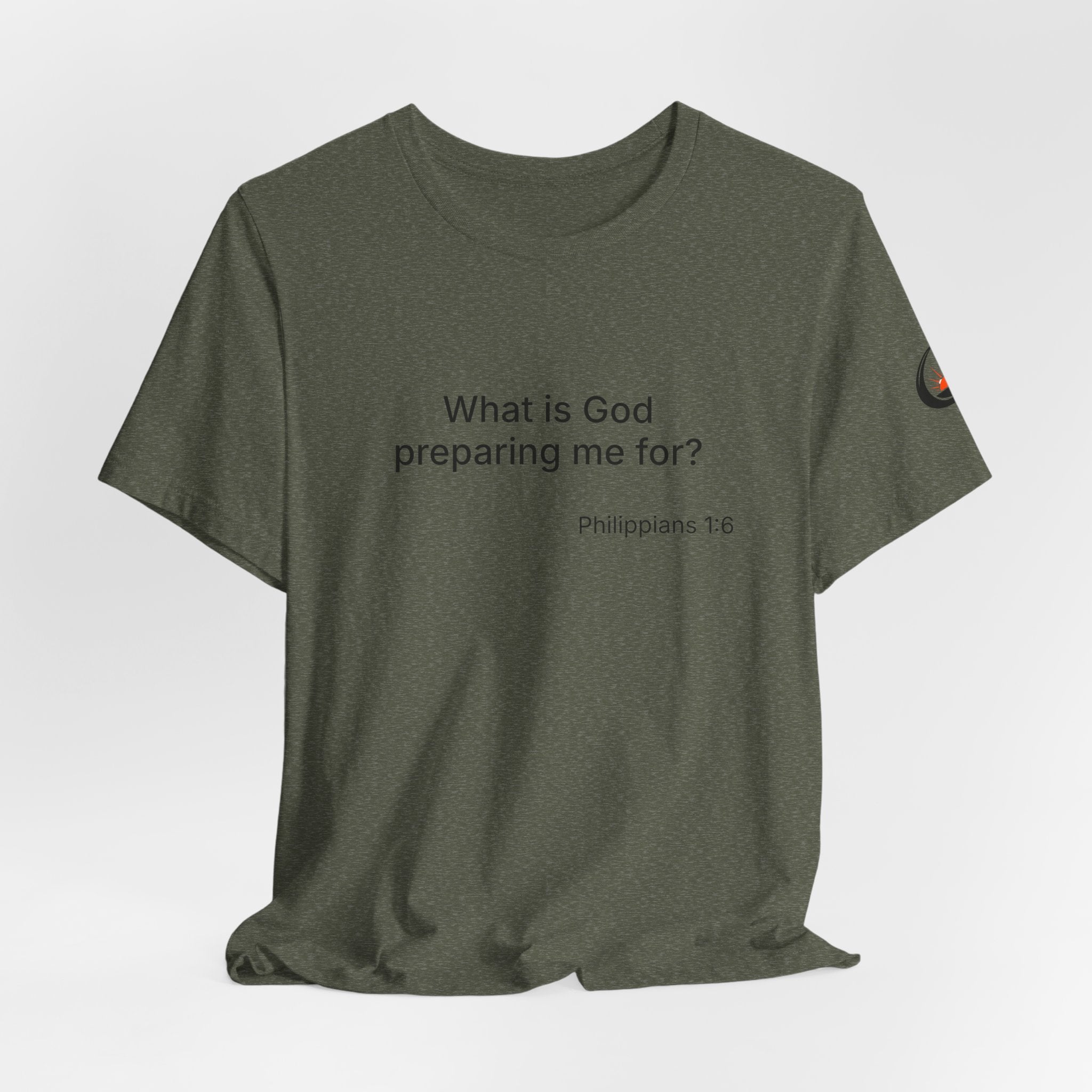 What is God preparing me for? Unisex Jersey Short Sleeve Tee