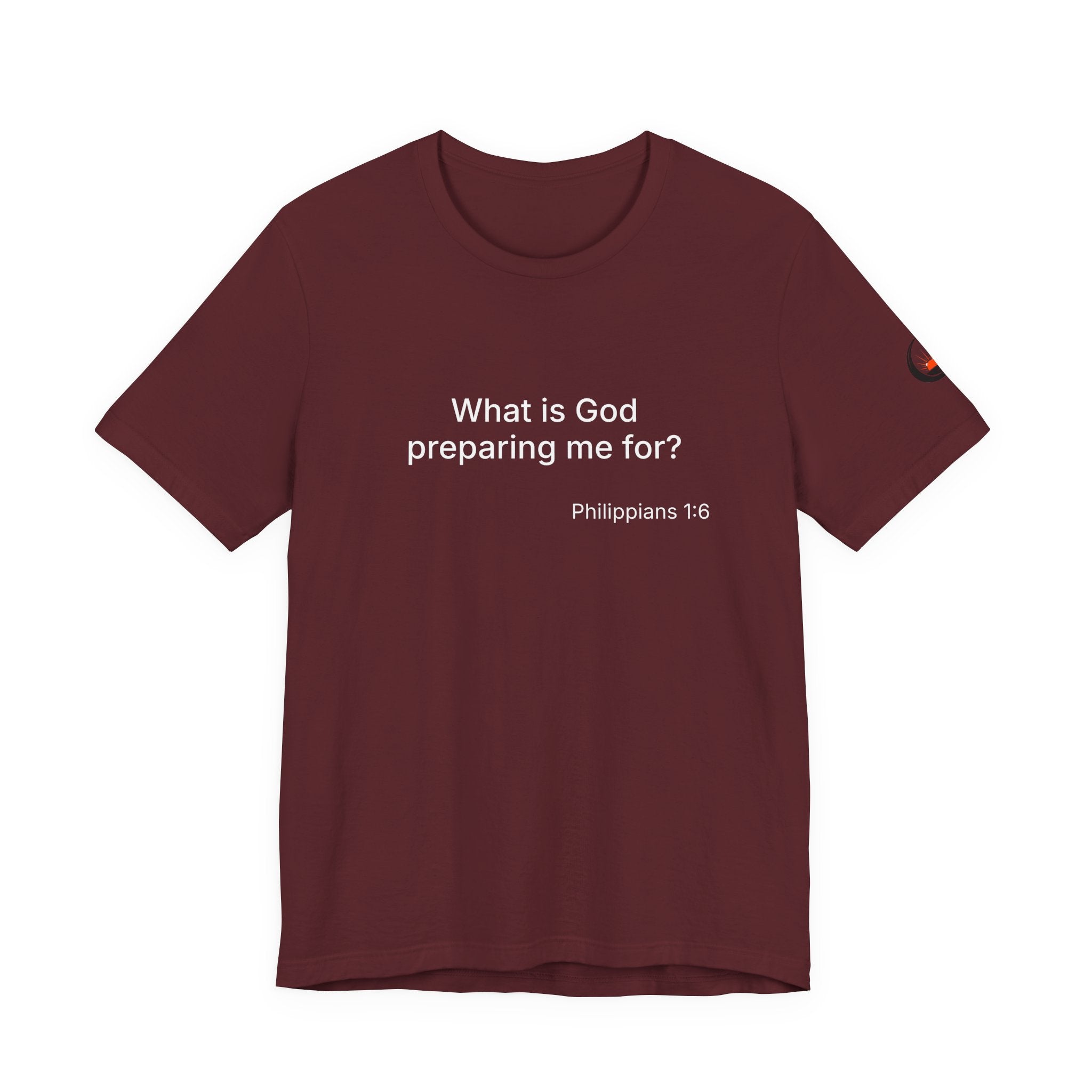 What is God preparing me for? Unisex Jersey Short Sleeve Tee