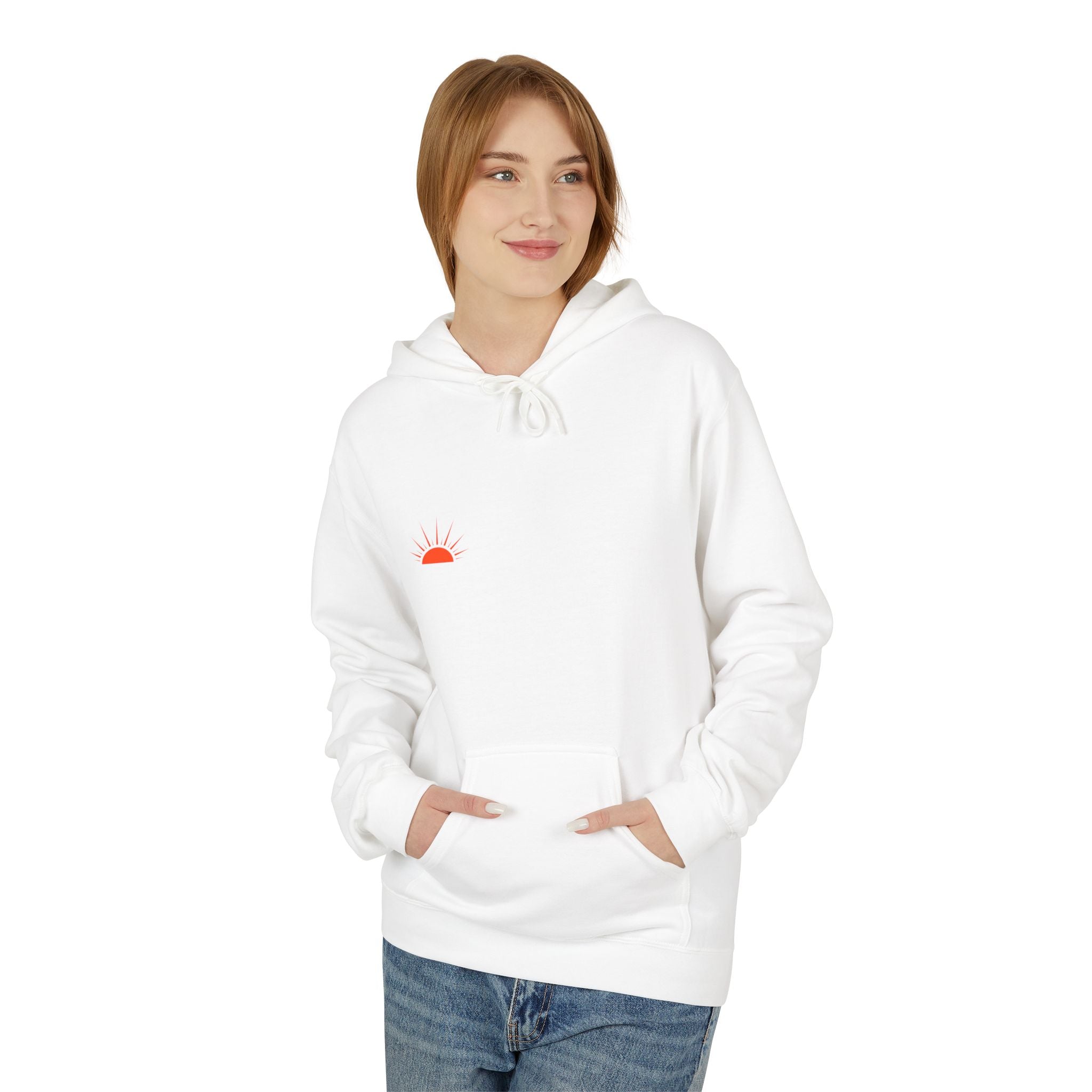 Curiosity Logo Hoodie | It starts with a question text