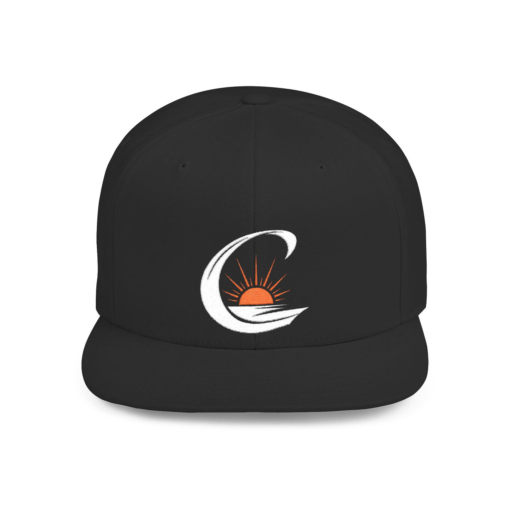 Sunrise Wave Snapback | Embroidered Curiosity Emblem Cap